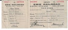 Antique Erie Railroad Trip