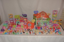 Huge Lot Littlest Pet Shop LPS 55 Pets + Playsets and Accessories