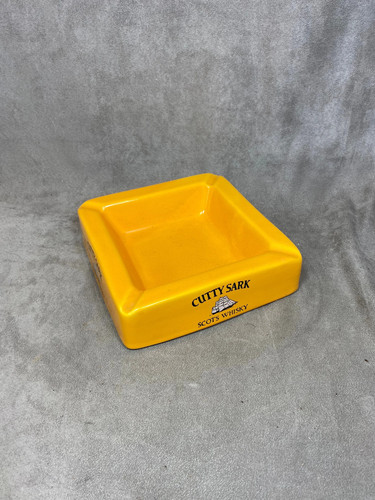 Cendrier jaune whisky cutty - cendrier,