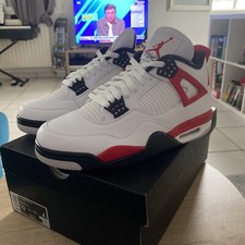 Jordan 4 Retro Red Cement 10US