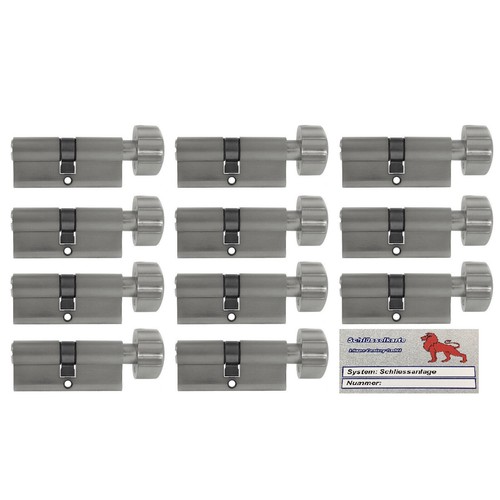 11x cylindre knauf - 70mm, 35/35