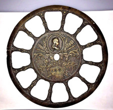 Cadran bronze 22CM uhr dial Zifferblätt clock horloge comtoise cartel N 18