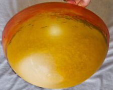 Vasque pâte de verre marmoréen " G.V. Croismare " 1910 / 1930 ( frères Muller )