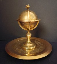 Ancien Encrier en Bronze