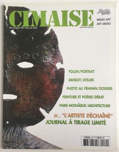 Cimaise 270 2002 folon - n°270,