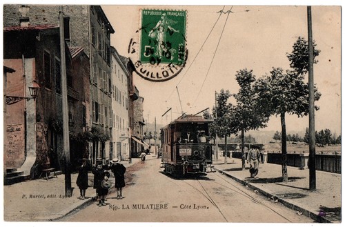 Cpa la mulatiere - 69,