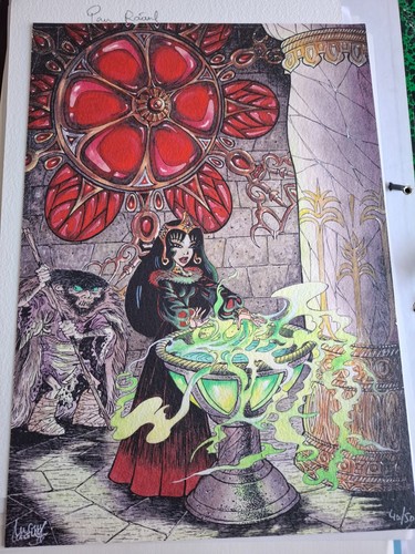 Superbe sérigraphie luguy - superbe, de