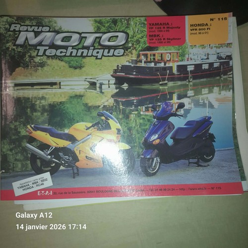 Rtm 115 yamaha yp125 majesty - rtm,