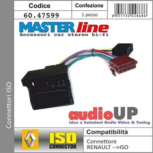 Connecteur autoradio origine - connecteur,