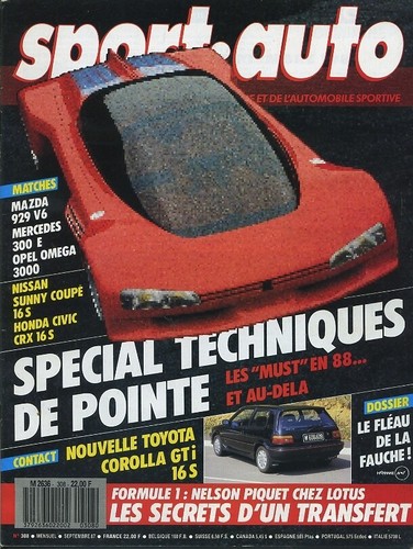 Sport auto 308 1987 - sport,