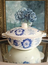 Soupière  Faïence Vintage Badonviller Huelgoat