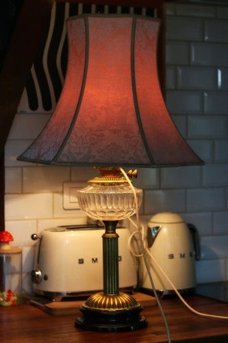 Lampe huile duplex - à,