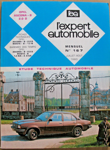 Revue technique opel ascona - opel,