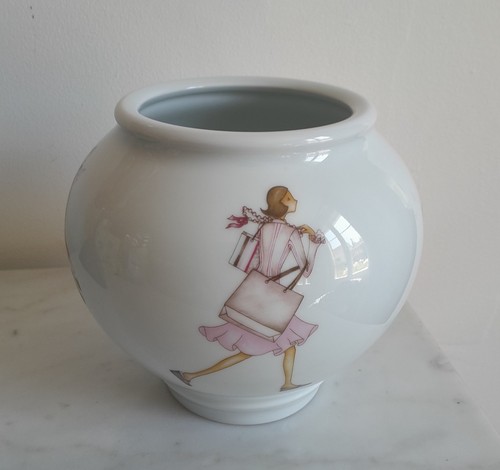 Haviland vase porcelaine - vase,