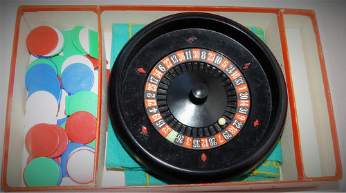Jeu roulette miniature - jeu, vers