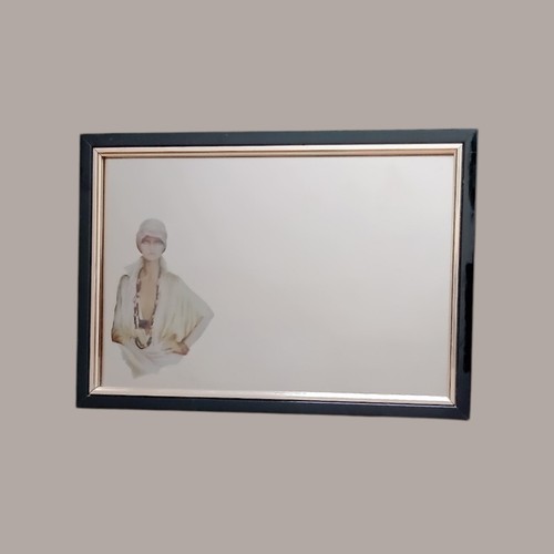 Grand miroir vintage