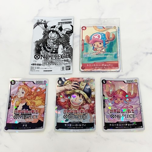 Jeu cartes one piece - cartes, 4th