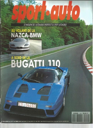 Sport auto 354 nazca bmw - sport,