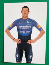 CYCLISME carte cycliste JANNIK STEIMLE équipe DECEUNINCK QUICKSTEP  2021