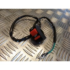 coupe circuit universel on / off guidon commodo bouton masse moto scooter quad b