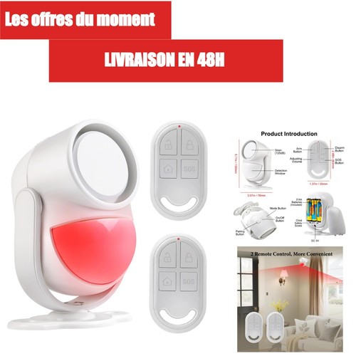Galook alarme sans - alarme, fil
