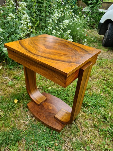 Table ouvrage 1950 - table, noyer
