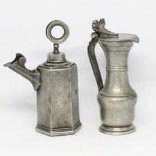 Miniatures en étain massif