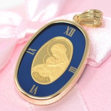 Pièce d'or Vierge Marie 24