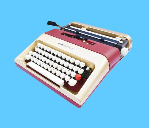 Machine écrire olivetti - machine, à
