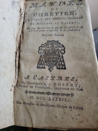 Livre ancien relig - livre, relig📜