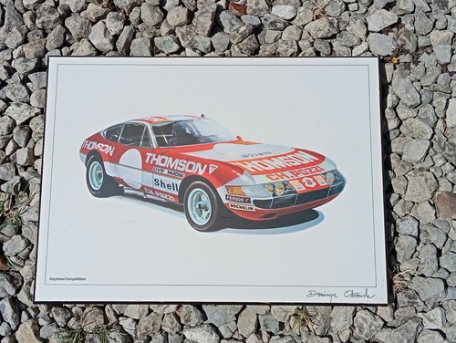 Panneau ferrari daytona - panneau,