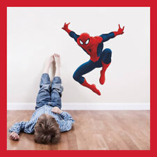 GRAND STICKER GEANT MURAL 47X40 SPIDERMAN DECO POSTER JEU JOUET ENFANT CHAMBRE