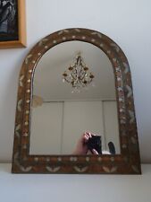 Miroir en Métal et cuivre style Oriental