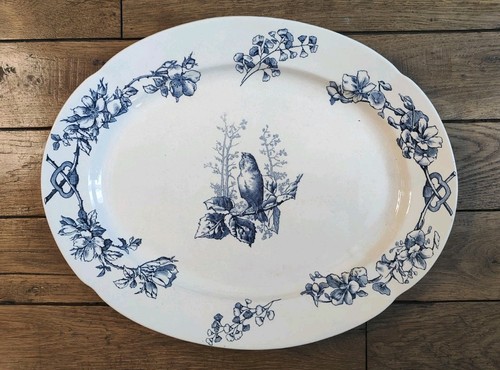 Plat ovale ancien - , de