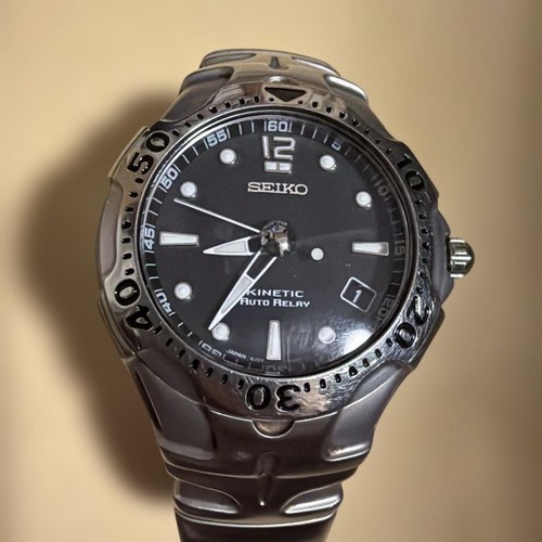 Montre homme seiko kinetic - seiko,