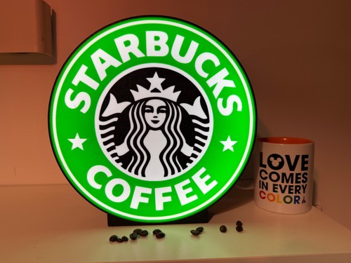 Logo lumineux starbucks - logo,