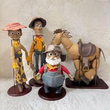 [Rare] 4 figurines Toy Story Woody Roundup des années 90 par époque