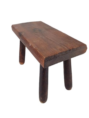 Ancien petit banc artisanal - ancien,