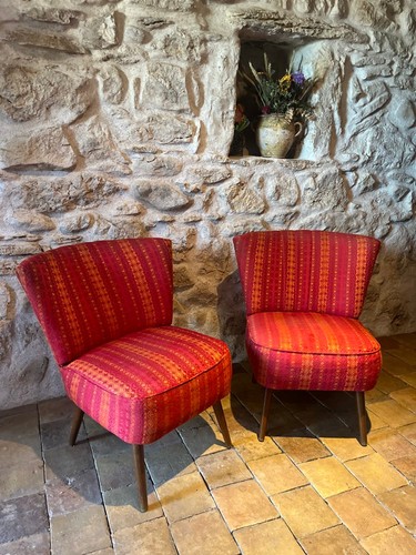 Paire fauteuils scandinaves - fauteuils,