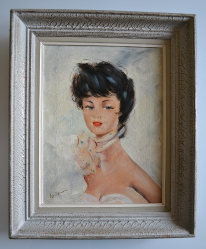 Portrait femme par - de,