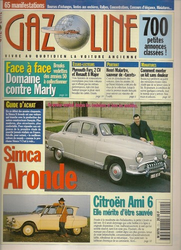 Gazoline guide achat simca - guide,