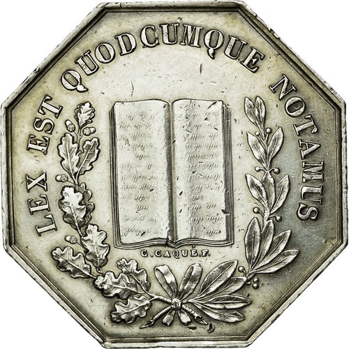 France jeton notary 1852 - france,,