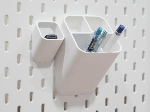 Ikea skadis tilt bin set - skadis,