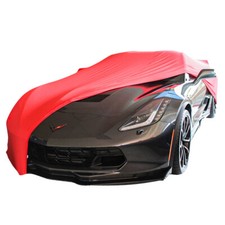 Bâche de protection compatible avec  Corvette C7 pour intérieur Rouge NOUVEAUX