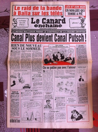Canard enchainé - le,