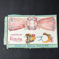 KOHLER - Emballage Tablette de Chocolat