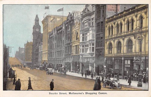 Cpa australie bourke street - australie,