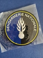 GENDARMERIE - ECUSSON PVC ROND