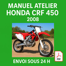 Manuel Atelier Honda CRF 450