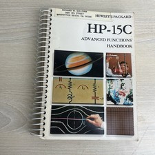 Hewlett Packard HP-15C Scientific Calculator Advanced Functions Handbook 1982